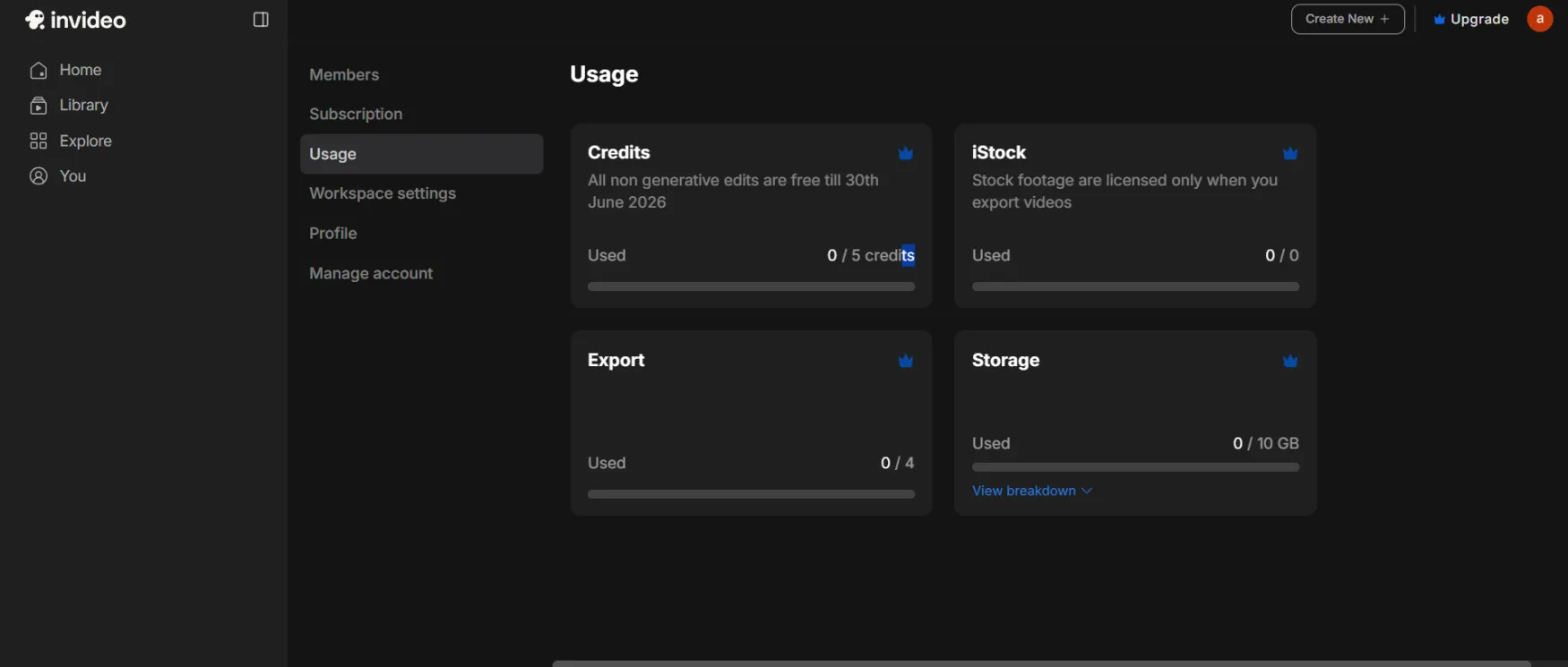 invideo screenshot