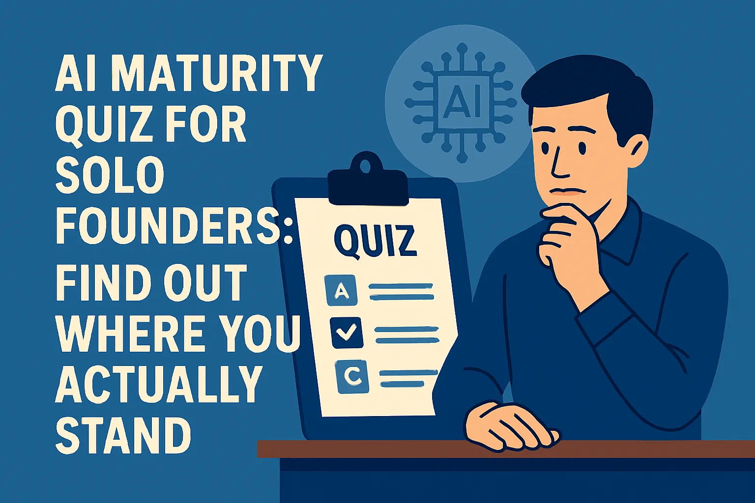 AI Maturity Quiz for Solo Founders: Find Out Where You Actually Stand