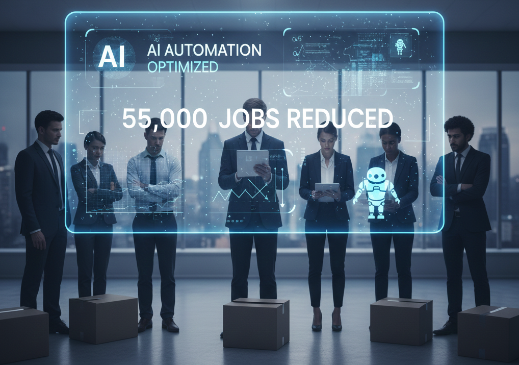 AI Blamed for 55,000 US Job Cuts in 2025