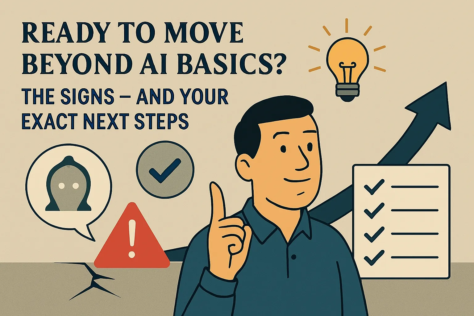 Signs You're Ready to Move Beyond AI Basics (And What to Tackle Next)