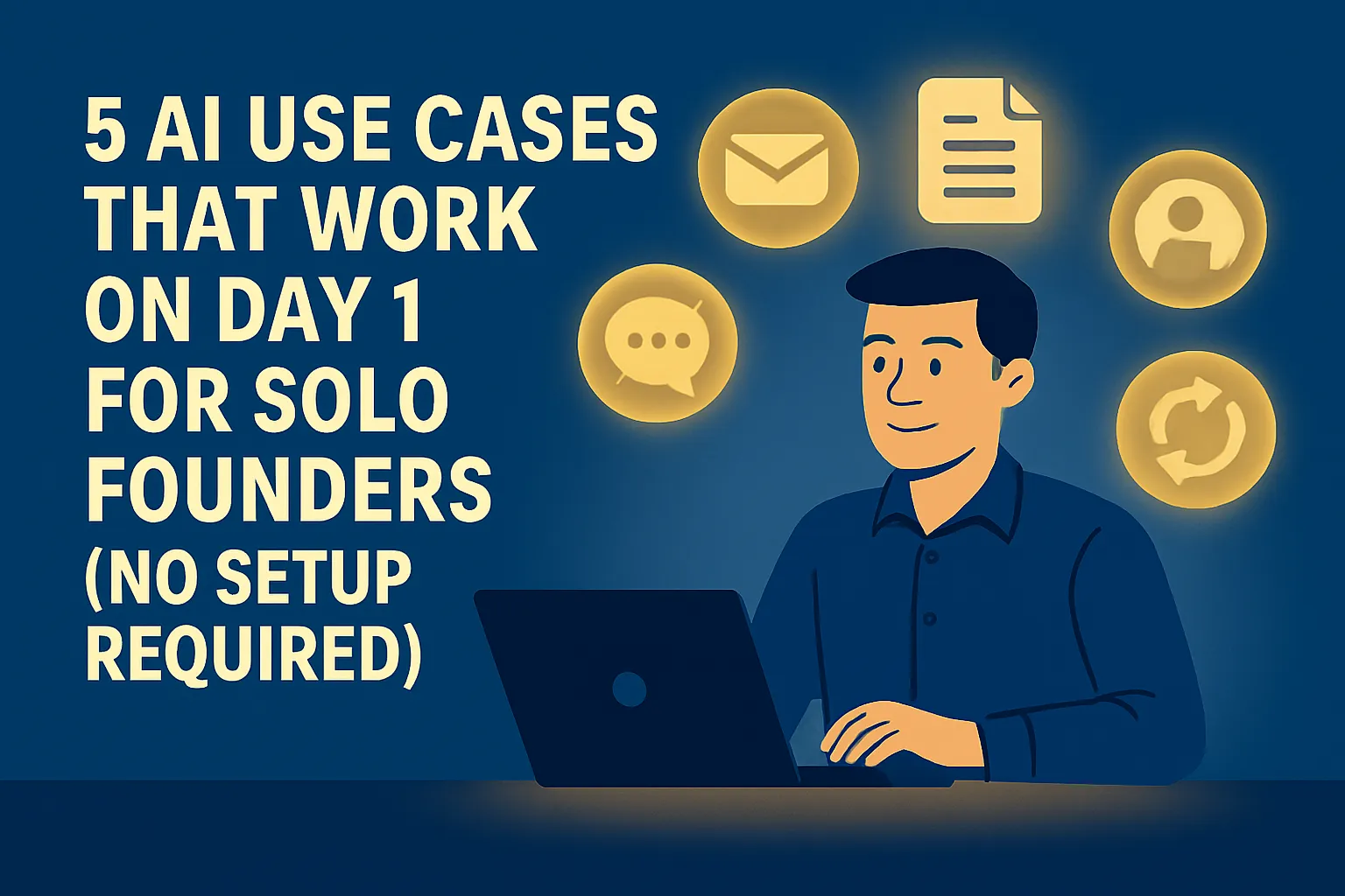 The 5 AI Use Cases That Work on Day 1 for a Solo Business