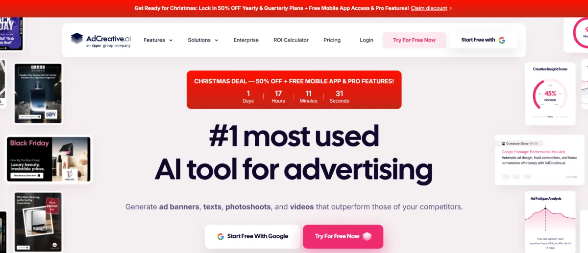 AdCreative.ai Interface