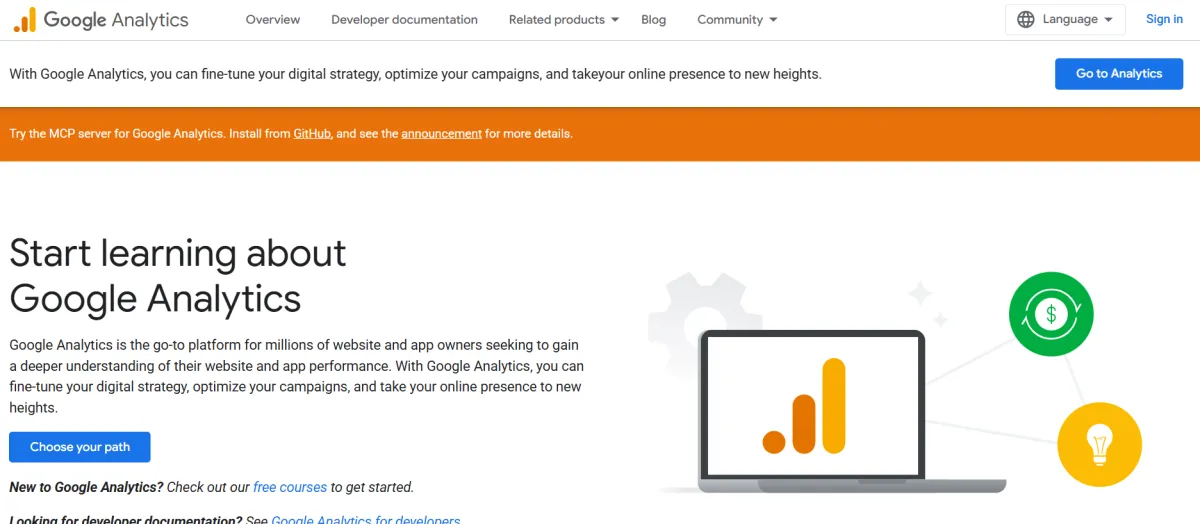 Google Analytics 4 Interface