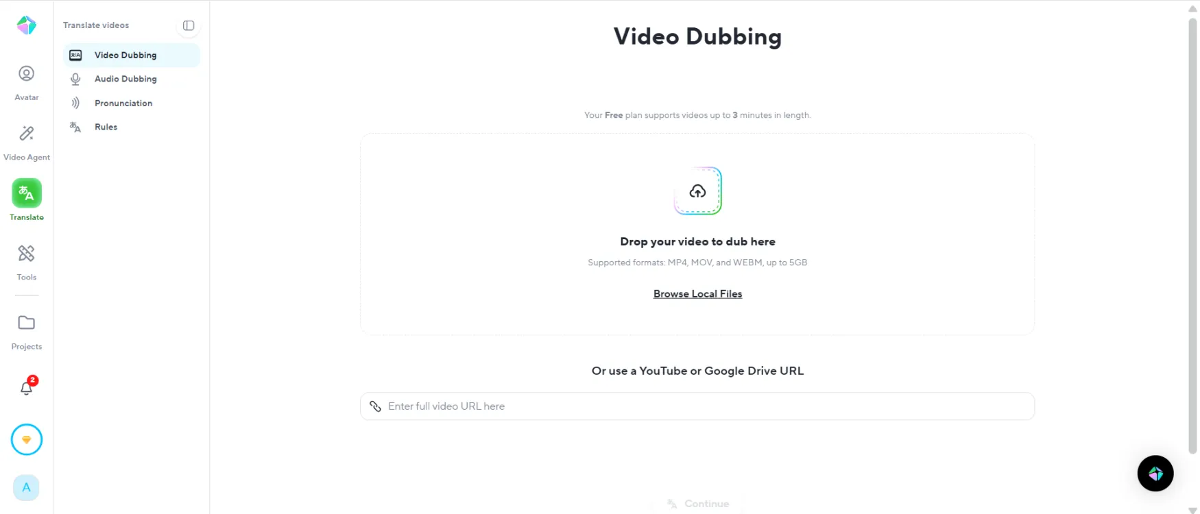 heygen translate video