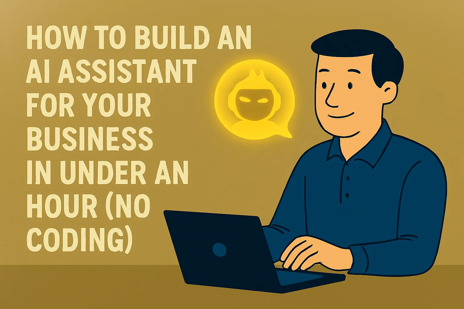 How to Build a Simple AI Assistant for Your Business (In Under an Hour)