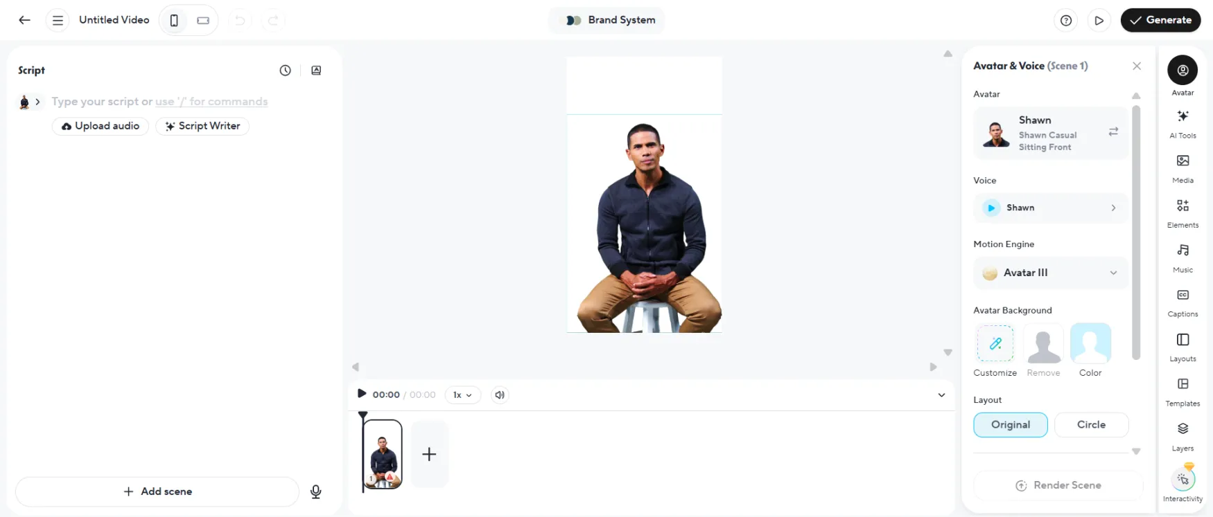 heygen generate video