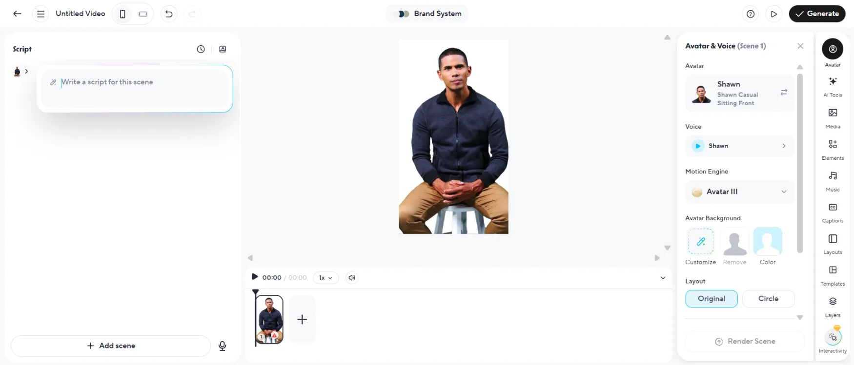 heygen generate video