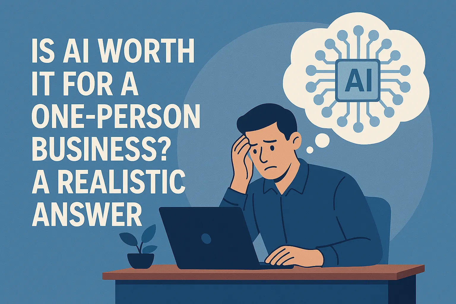 Is AI Worth It for a One-Person Business? A Realistic Answer