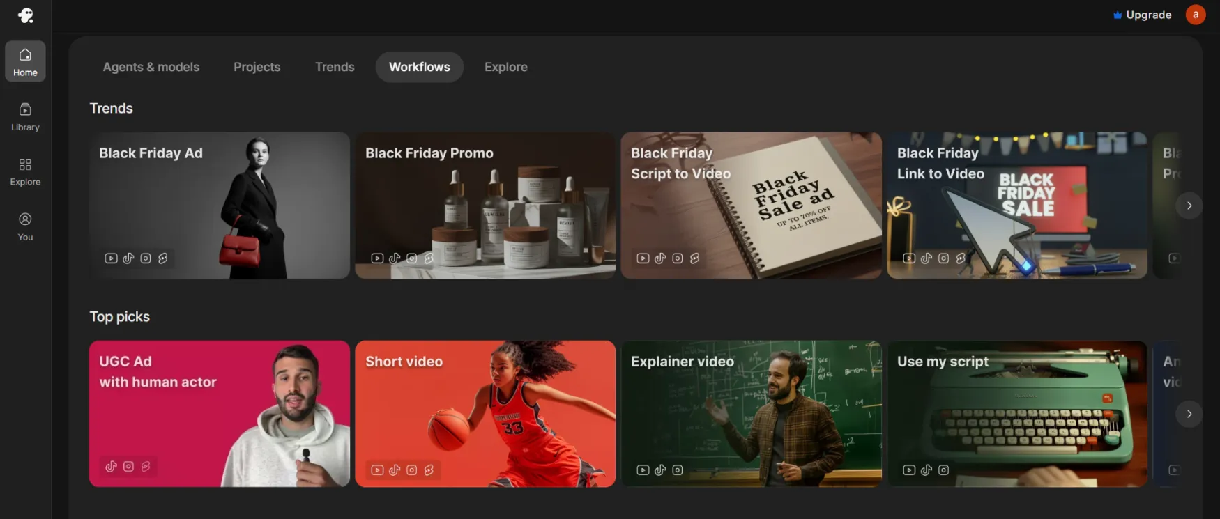 invideo screenshot