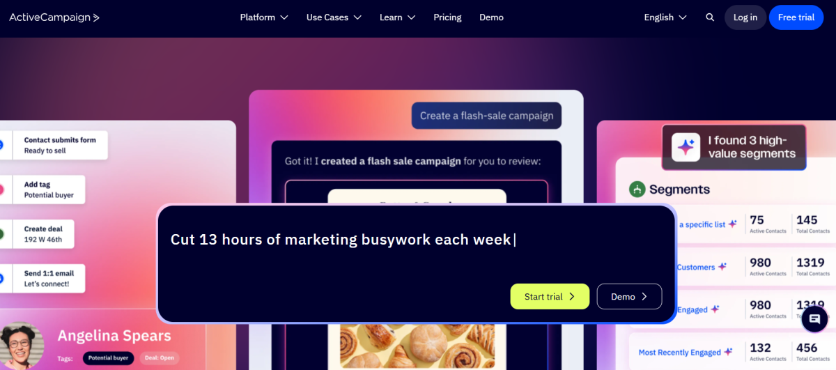 ActiveCampaign Interface
